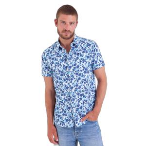 52700-b-bleu-floral-print-shirt-camberabero-b-blue