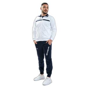 tt012-0304-zip-up-fleece-tracksuit-givova-one-white-navy-blue