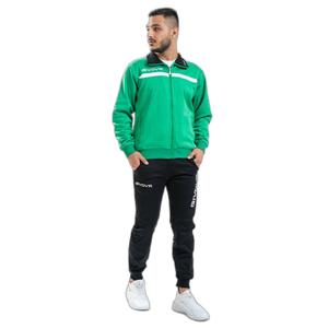tt012-1310-zip-up-fleece-tracksuit-givova-one-verde-black