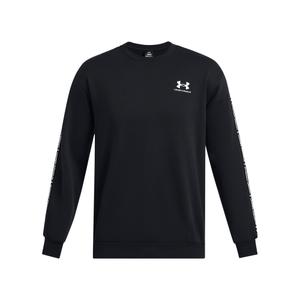 1389357-001-crew-neck-sweatshirt-with-branded-stripes-under-armour-icon-fleece-black-white